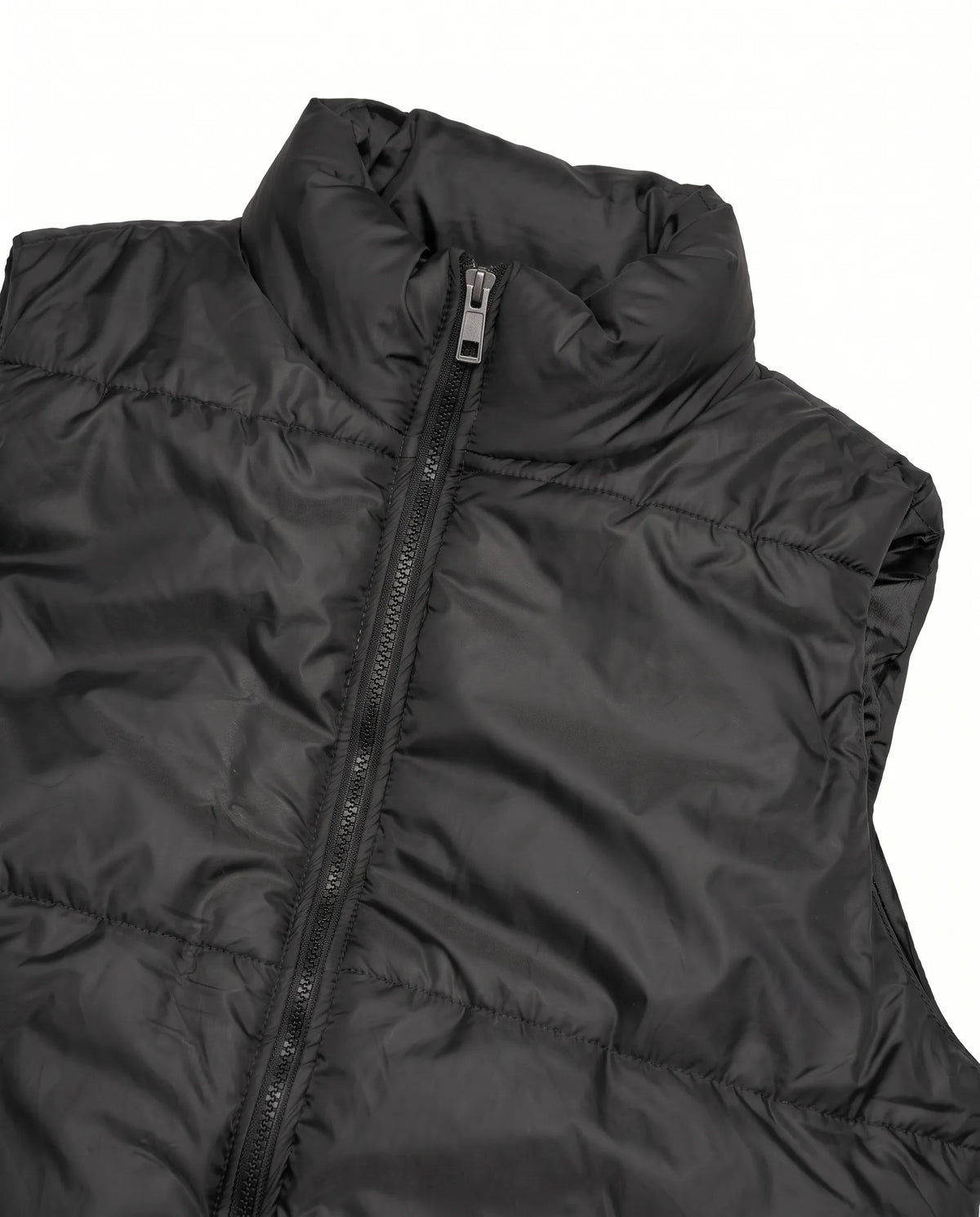 Puffer Jacket Sleeveless Black | Men Winter Collection