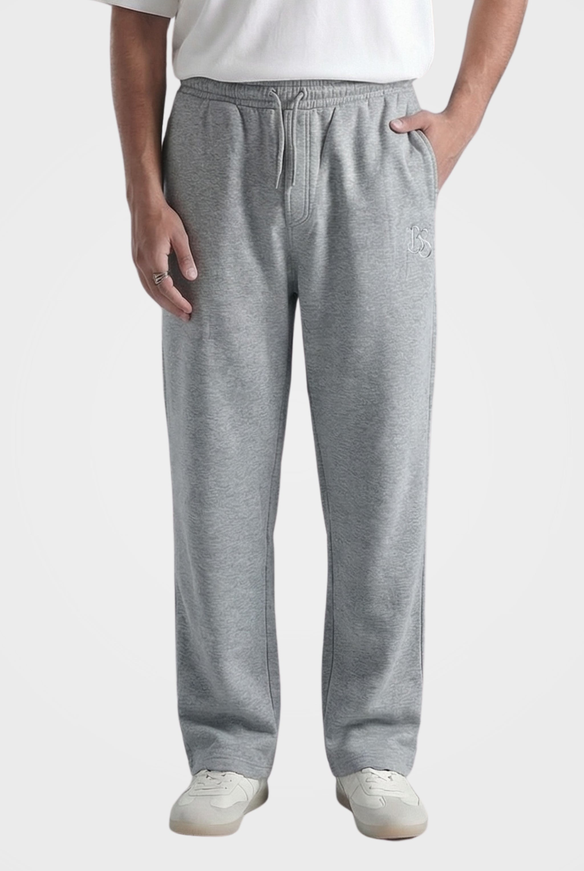 Basic Trouser (Heather Grey)