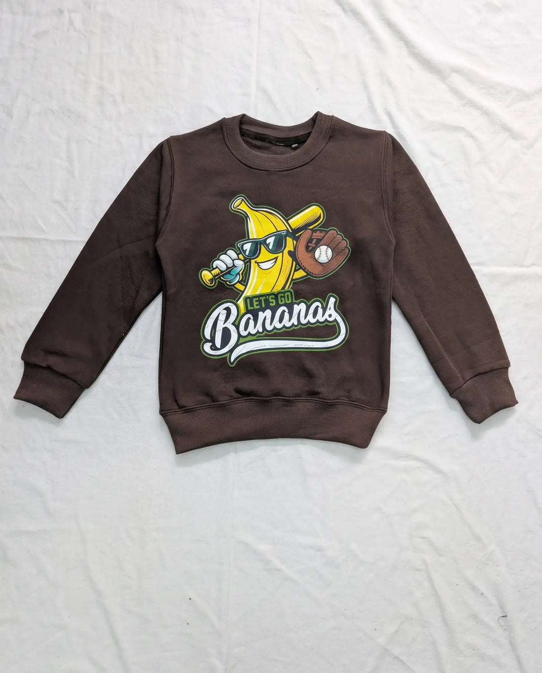 Fleece Sweatshirt Set - Brown Banana | Kids Winter Collection
