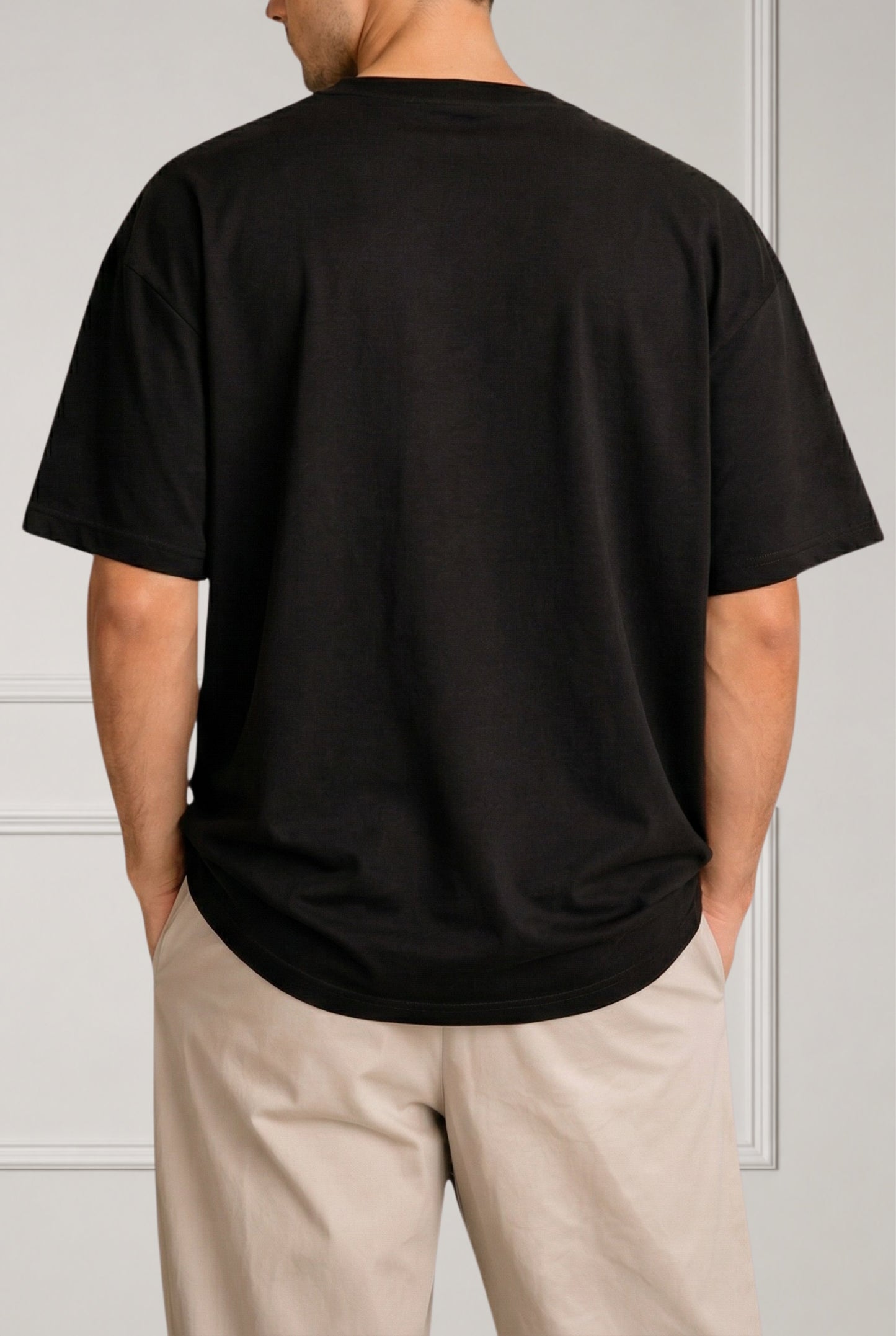 Black Crew Neck T-Shirt