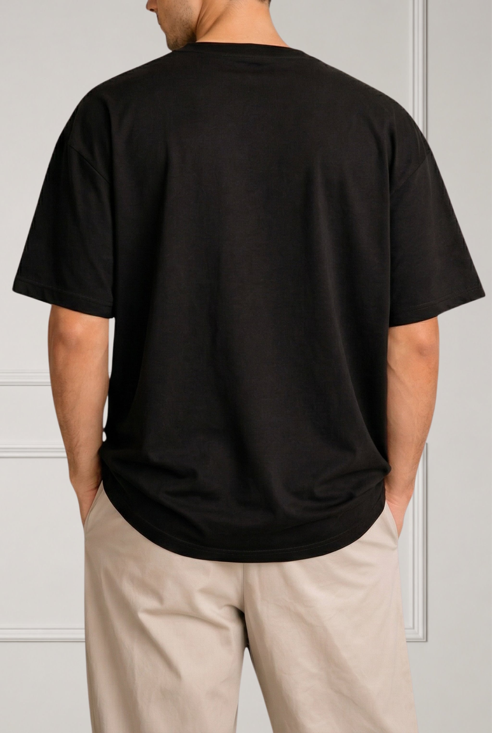 Black Crew Neck T-Shirt