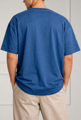 Blue Crew Neck T-Shirt