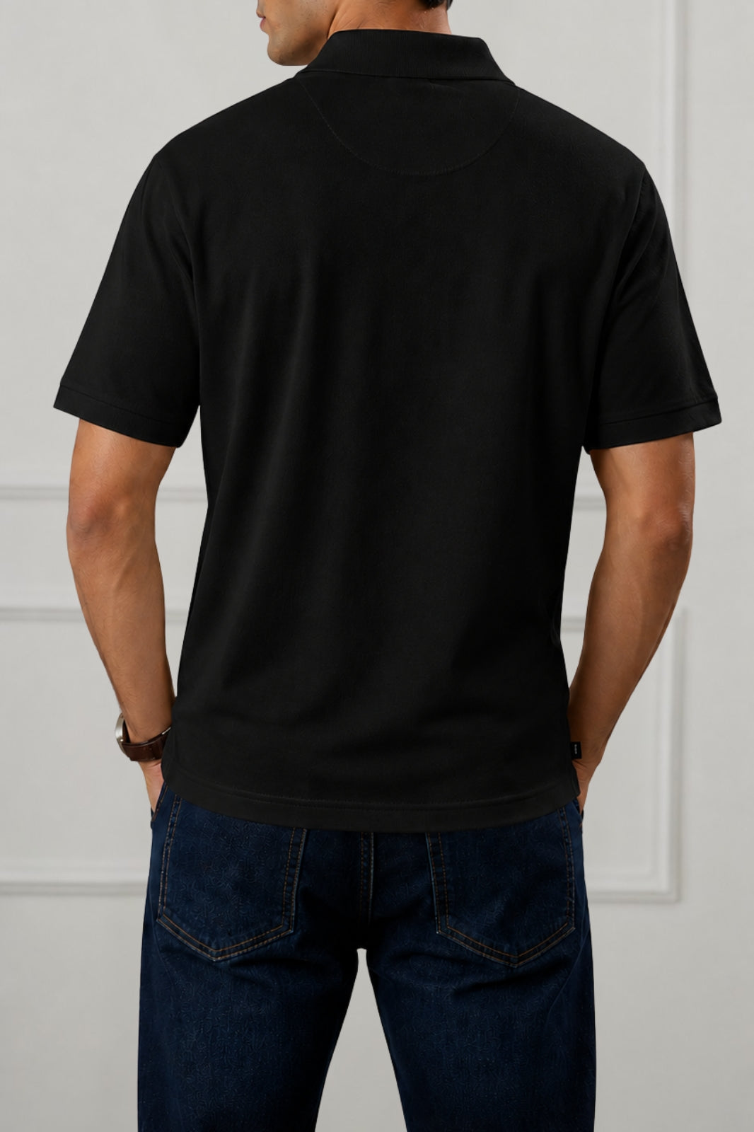 Classic Black Polo Shirt