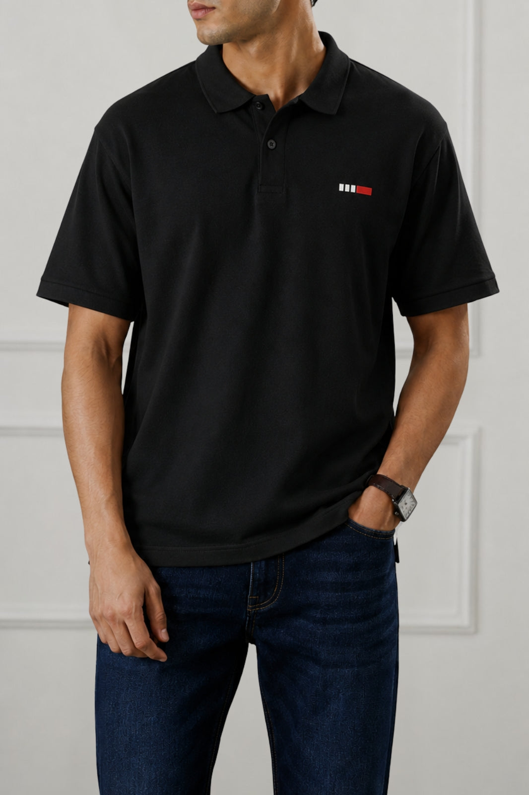 Classic Black Polo Shirt