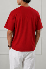 Red Stripe Logo Graphic T-Shirt