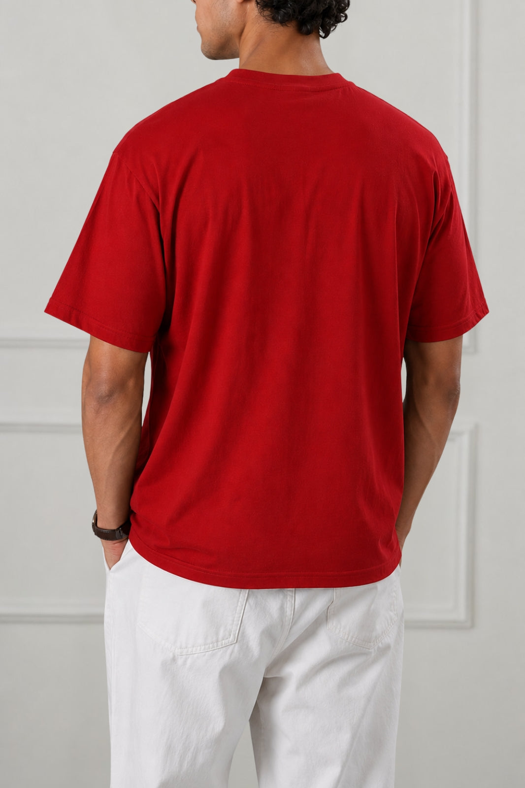 Red Stripe Logo Graphic T-Shirt