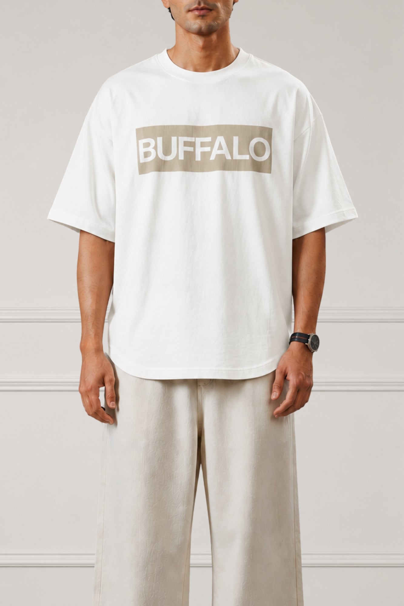 White Box Logo Graphic T-Shirt