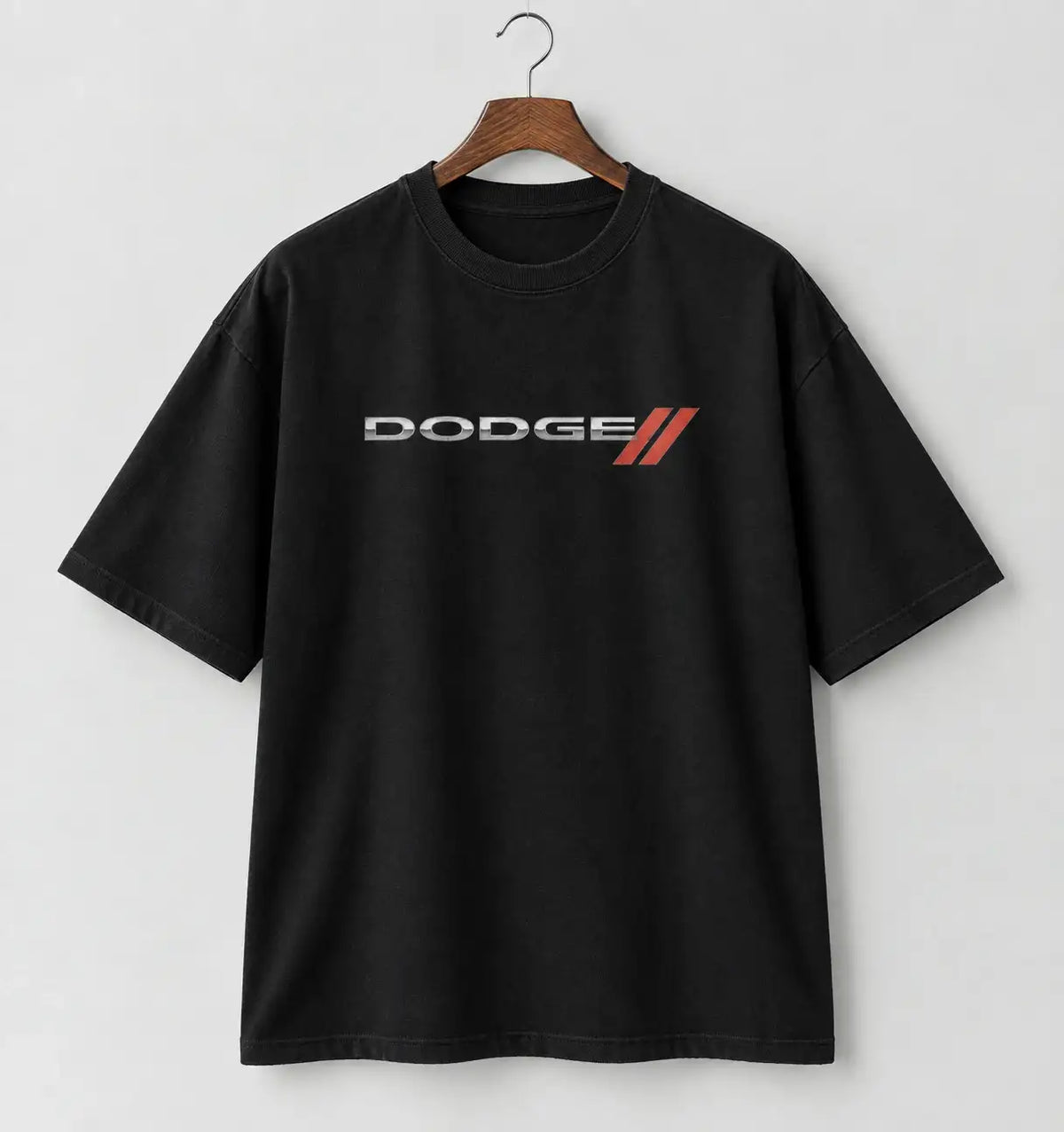 Drop Shoulder T-Shirt For Men - DTF Graphics | Dodge Charger