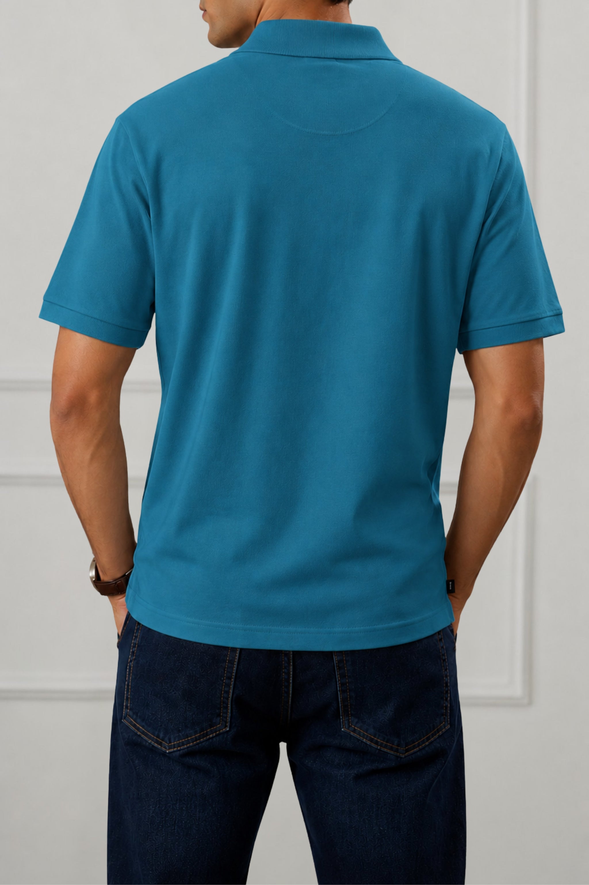 Classic Blue Polo Shirt