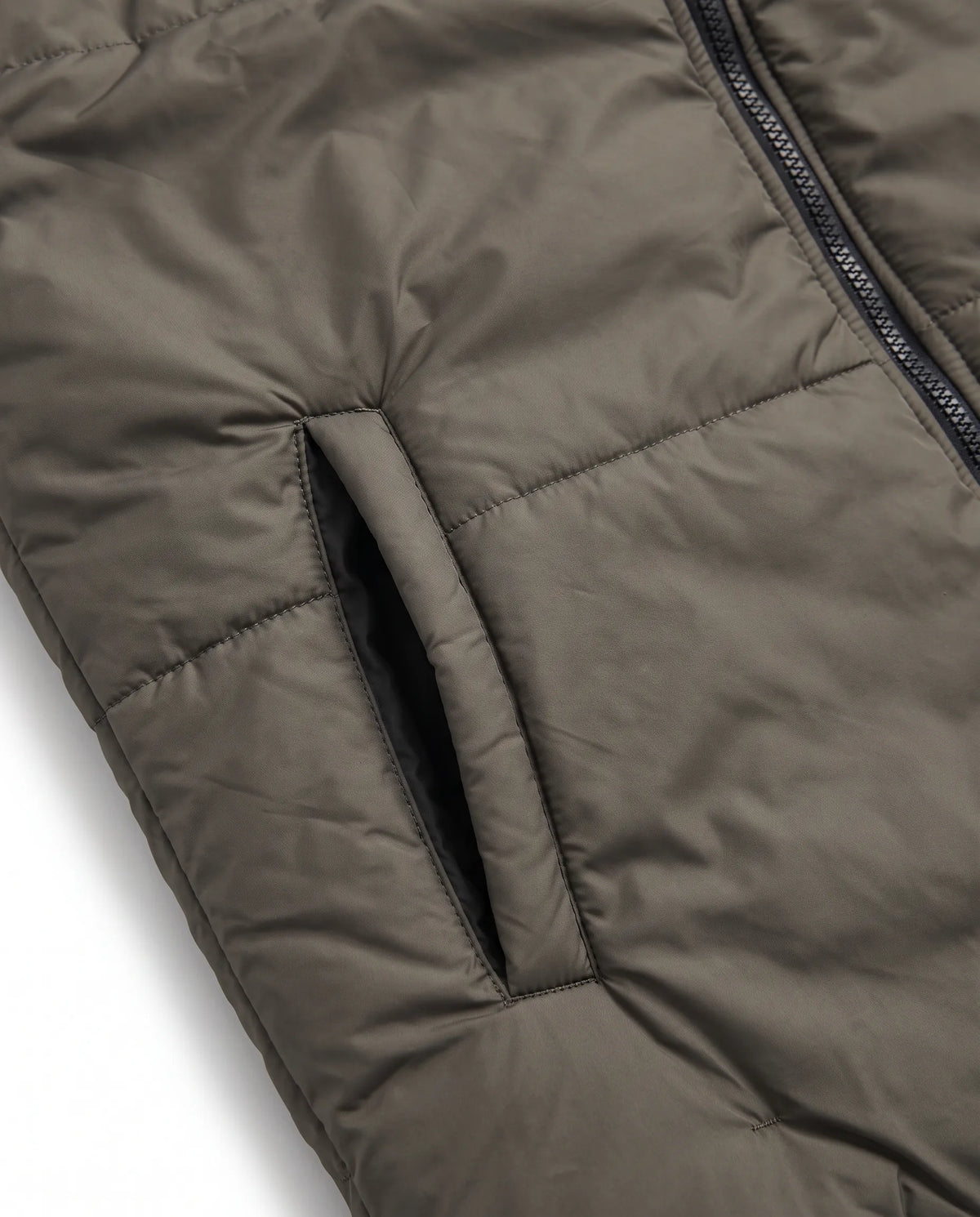 Puffer Jacket Sleeveless Green | Men Winter Collection
