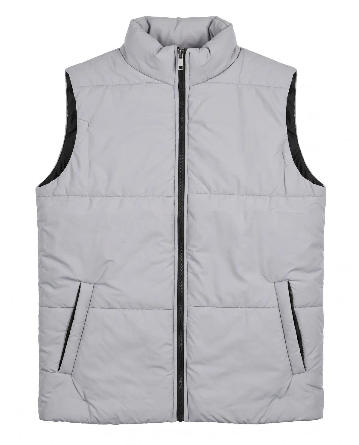 Puffer Jacket Sleeveless Gray | Men Winter Collection