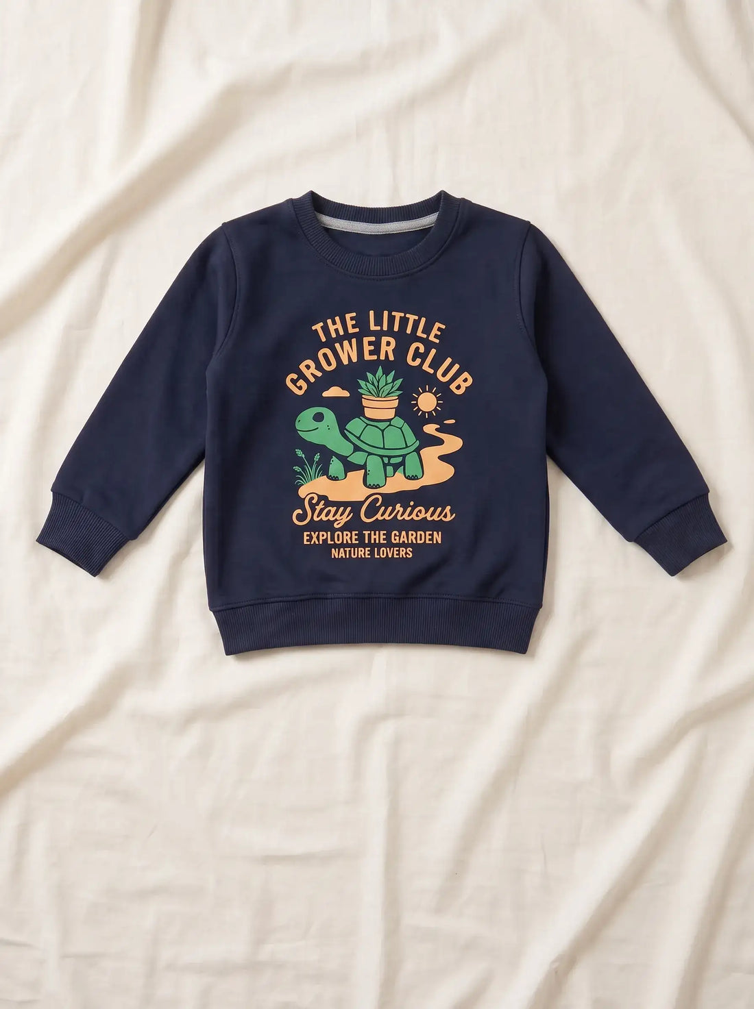 Fleece Sweatshirt Set - Navy Turtle | Kids Wear Collection