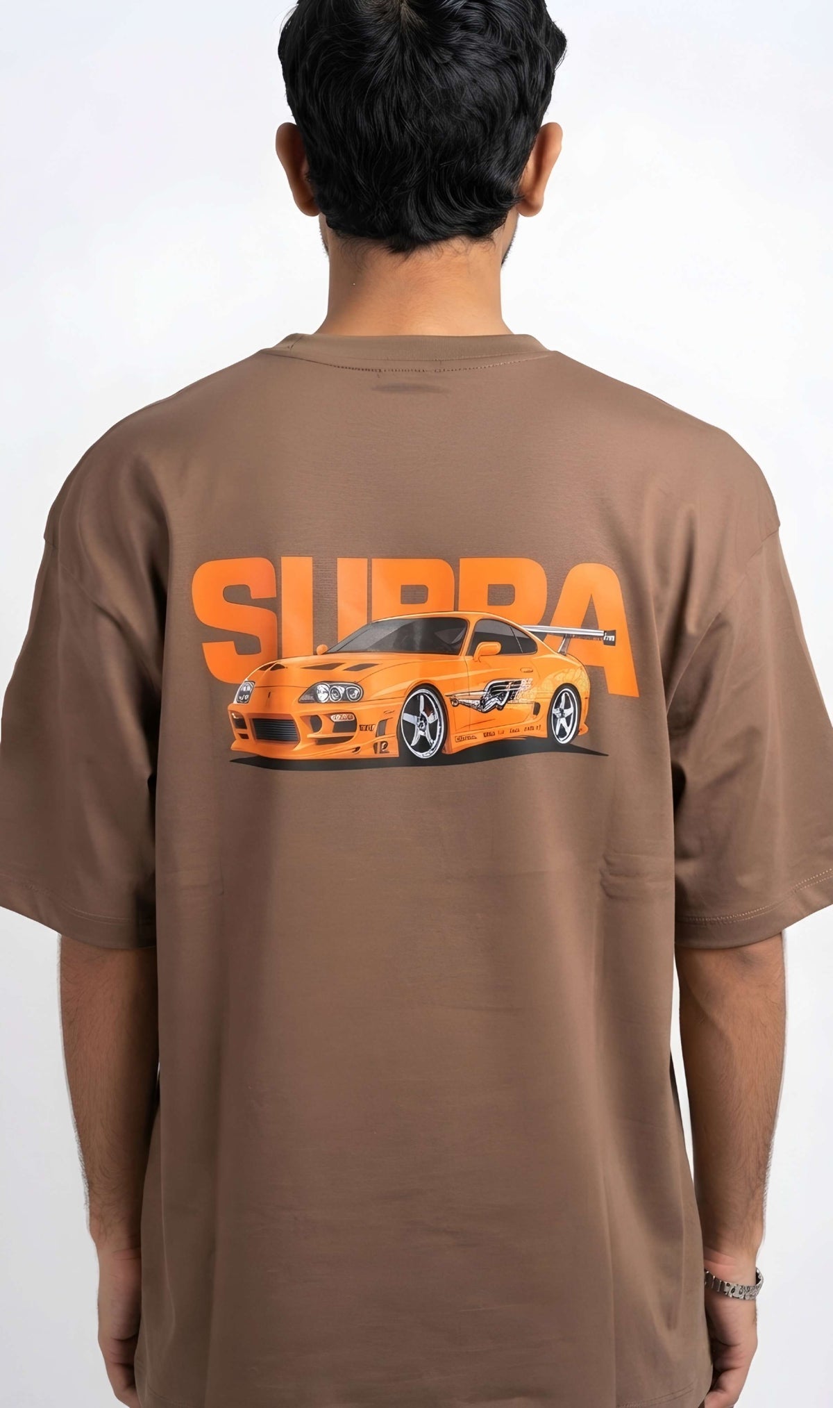 Drop Shoulder T-Shirt For Men - DTF Graphics | Supra