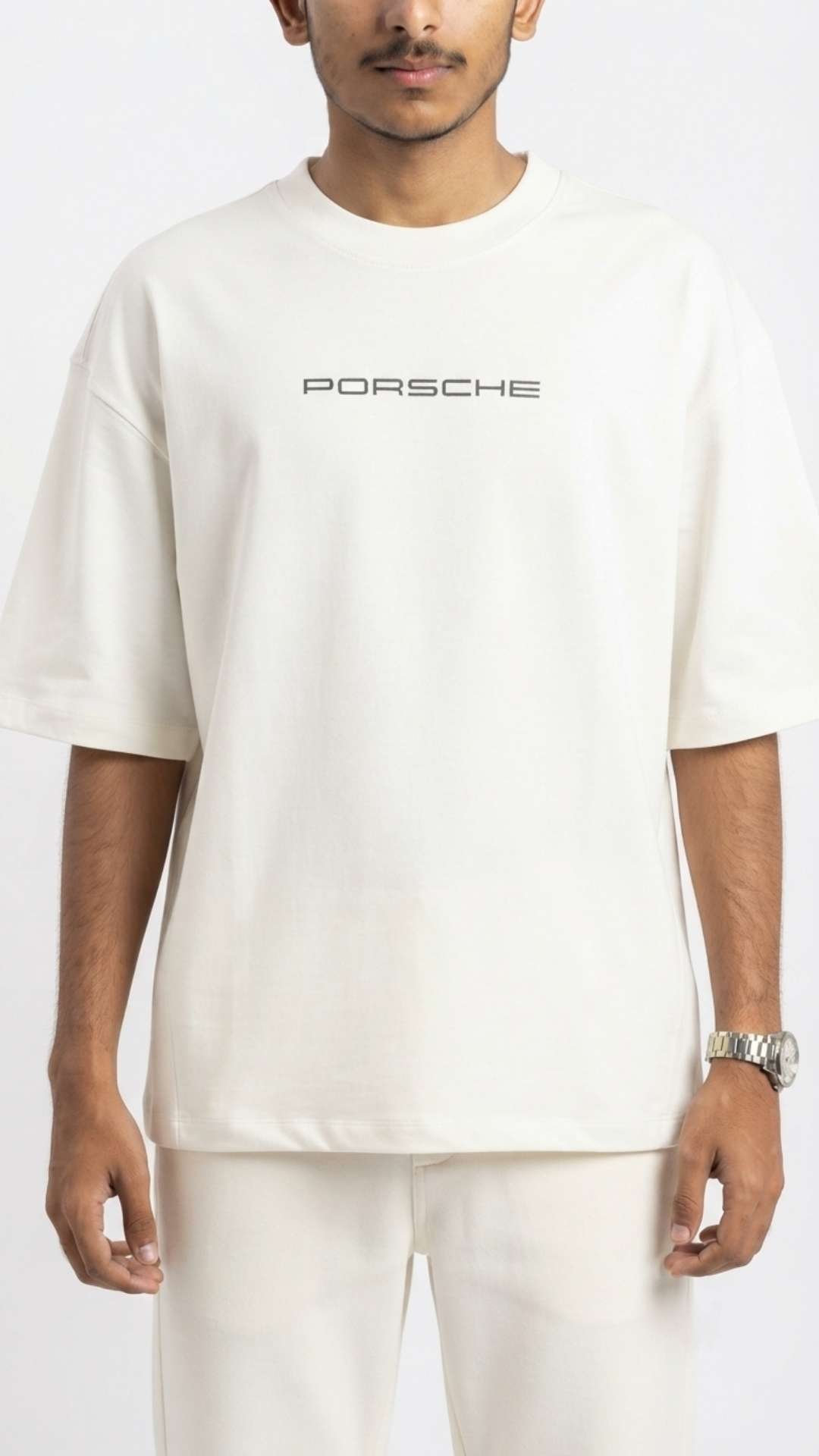 Drop Shoulder T-Shirt For Men - DTF Graphics | Porsche 911