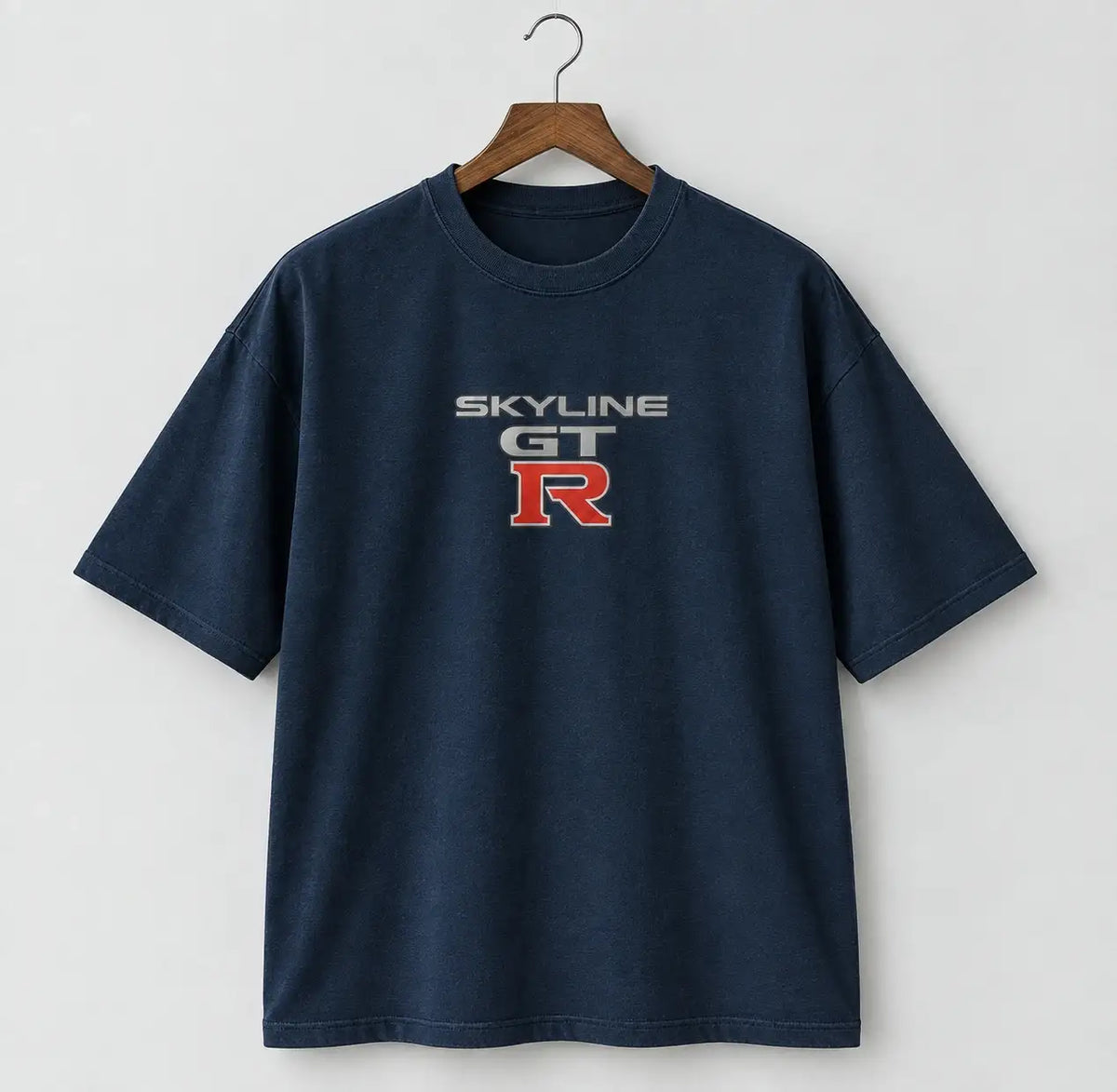 Drop Shoulder T-Shirt For Men - DTF Graphics | Skyline GTR