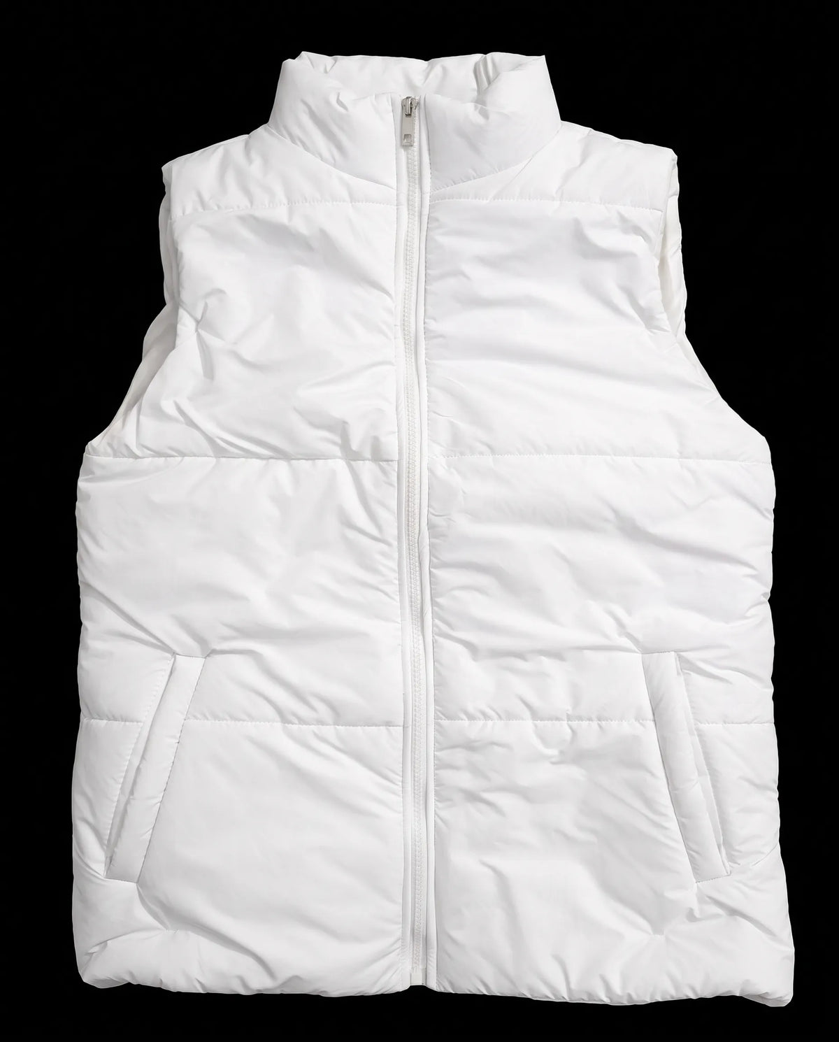 Puffer Jacket Sleeveless White | Men Winter Collection