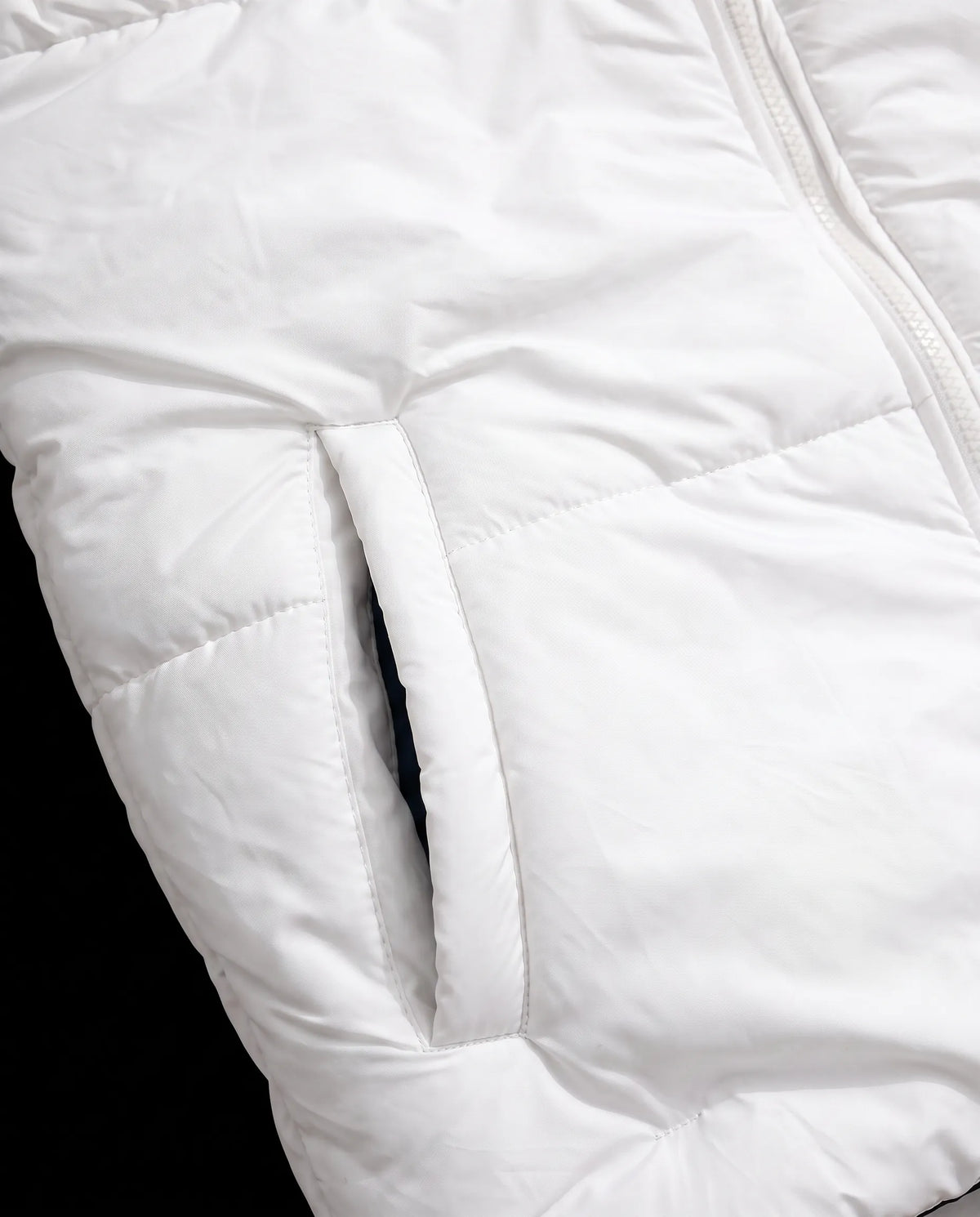 Puffer Jacket Sleeveless White | Men Winter Collection