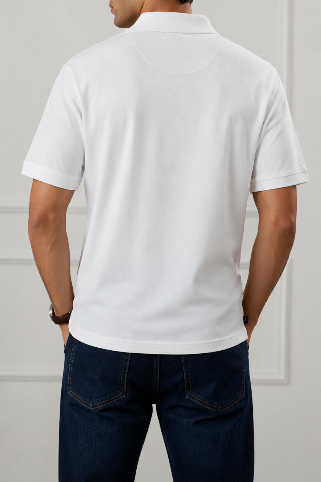 Classic White Polo Shirt