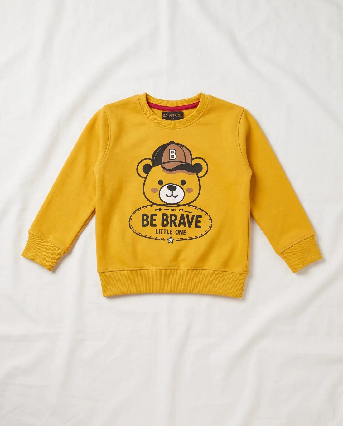 Fleece Sweatshirt Set - Yellow Bear | Kids Wear Collection